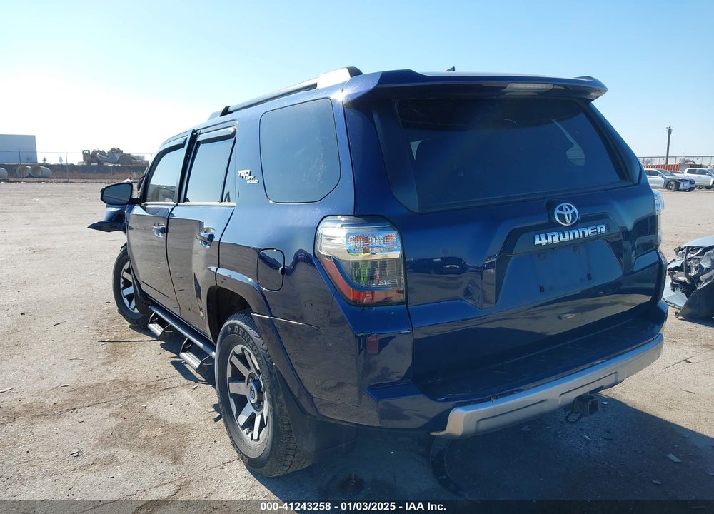 2021 TOYOTA 4RUNNER TRD OFF ROAD VIN: JTEPU5JR3M5959877