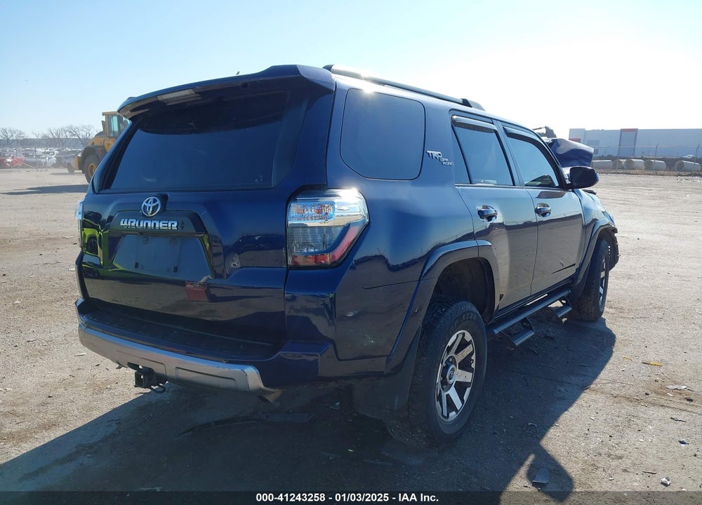 2021 TOYOTA 4RUNNER TRD OFF ROAD VIN: JTEPU5JR3M5959877