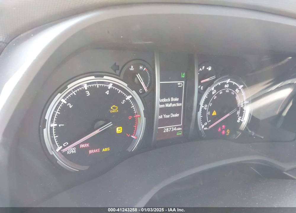 2021 TOYOTA 4RUNNER TRD OFF ROAD VIN: JTEPU5JR3M5959877