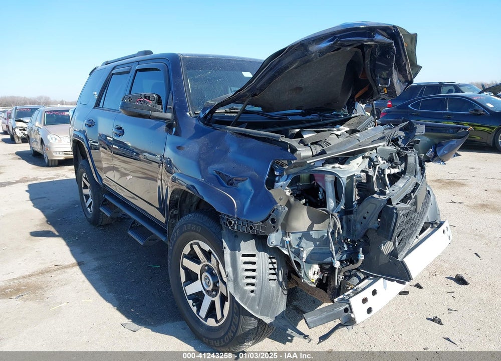 2021 TOYOTA 4RUNNER TRD OFF ROAD VIN: JTEPU5JR3M5959877
