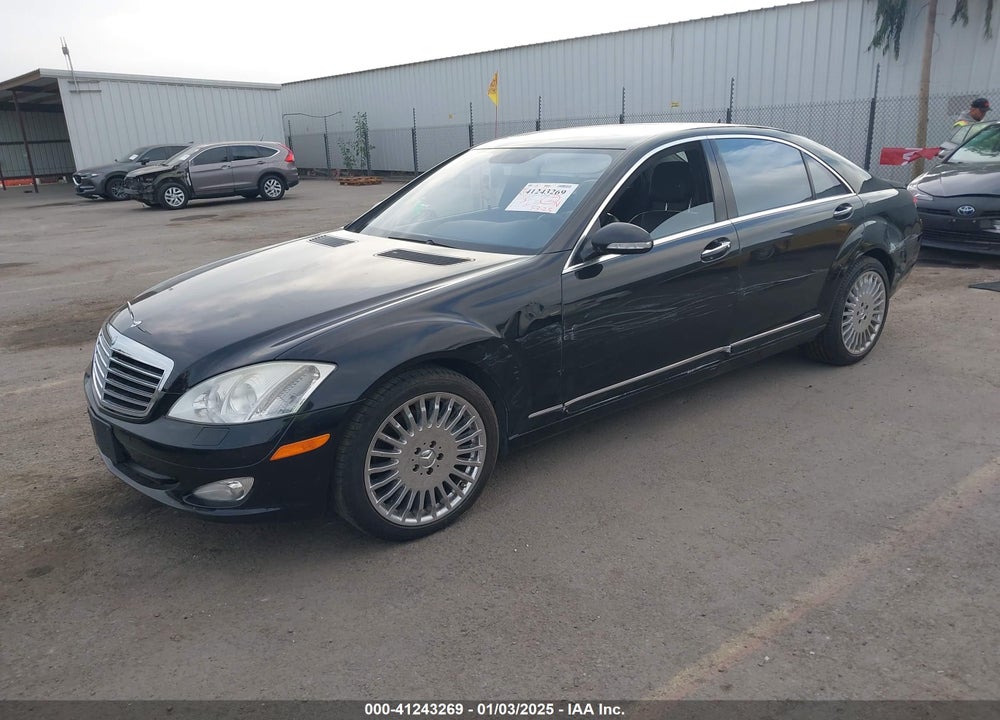 2007 MERCEDES-BENZ S CLASS VIN: WDDNG71X07A123832