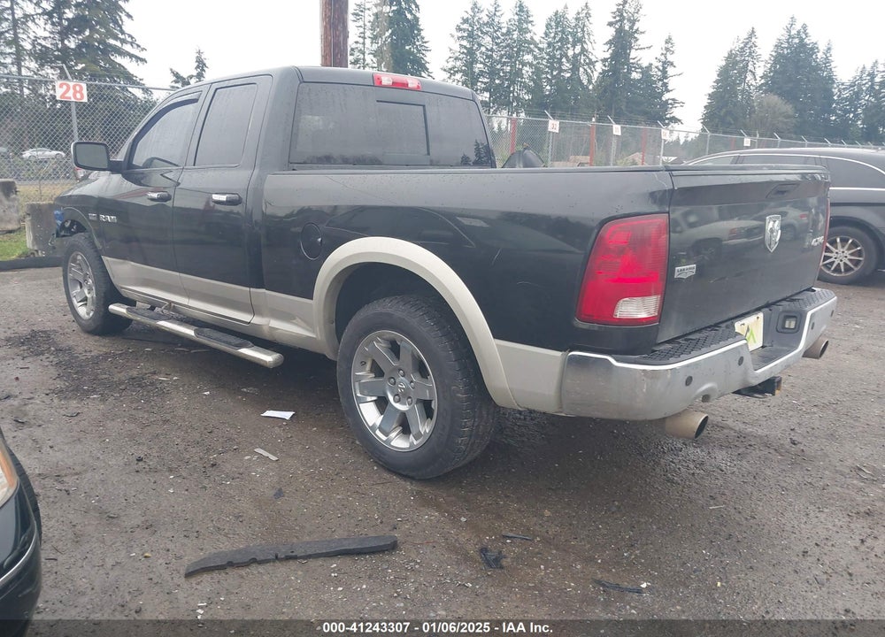 2010 DODGE RAM 1500 LARAMIE VIN: 1D7RV1GT0AS122691