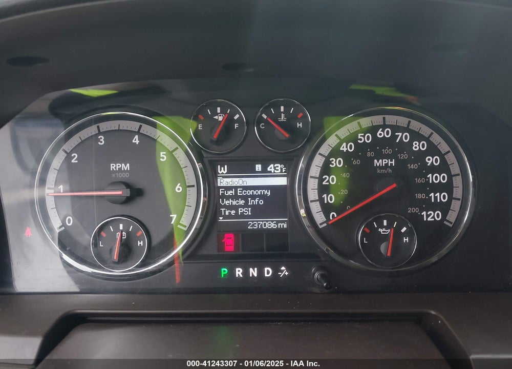 2010 DODGE RAM 1500 LARAMIE VIN: 1D7RV1GT0AS122691