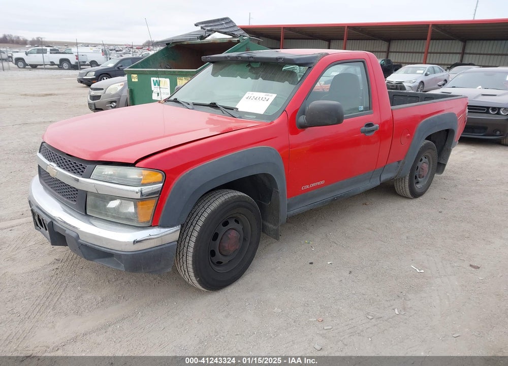 2005 CHEVROLET COLORADO VIN: 1GCCS148058148980