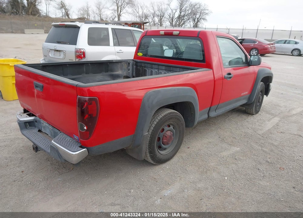 2005 CHEVROLET COLORADO VIN: 1GCCS148058148980