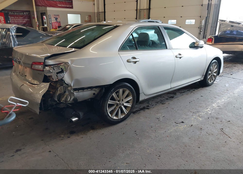 2013 TOYOTA CAMRY XLE V6 VIN: 4T1BK1FK2DU021735