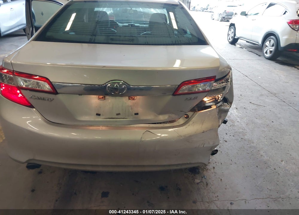 2013 TOYOTA CAMRY XLE V6 VIN: 4T1BK1FK2DU021735