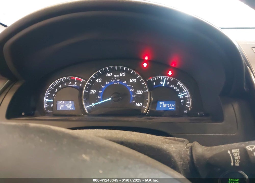 2013 TOYOTA CAMRY XLE V6 VIN: 4T1BK1FK2DU021735