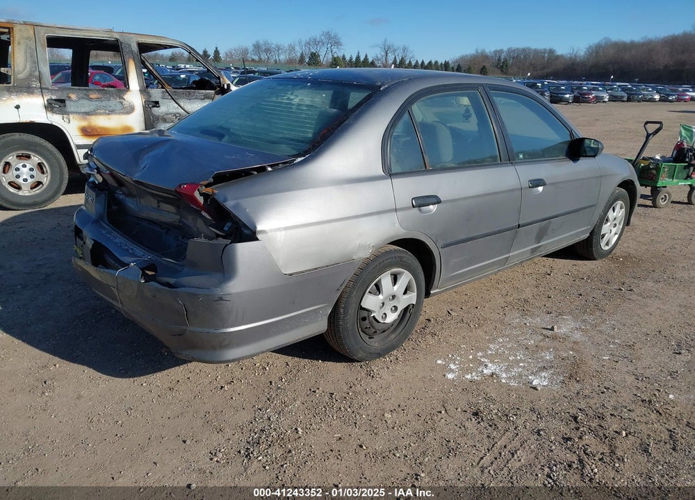 2005 HONDA CIVIC VP VIN: 1HGES16385L005266