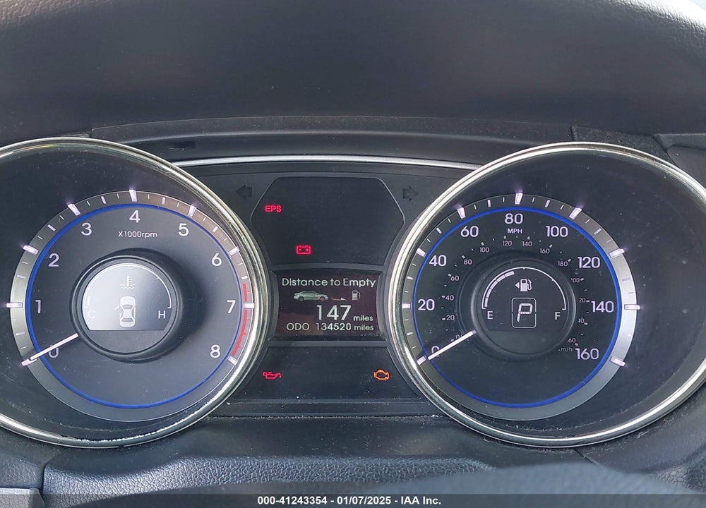 2013 HYUNDAI SONATA GLS VIN: 5NPEB4AC7DH632793
