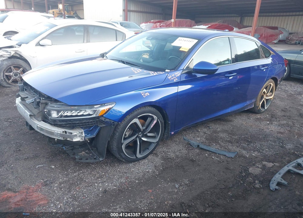 2018 HONDA ACCORD SPORT 2.0T VIN: 1HGCV2F38JA043834