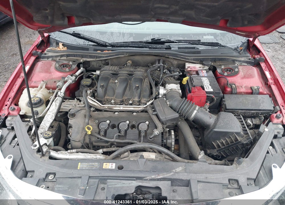 2011 FORD FUSION VIN: 3FAHP0JG3BR325504