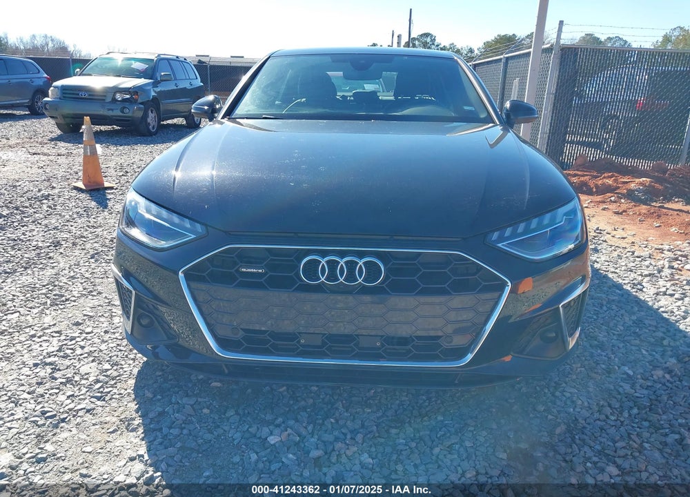 2024 AUDI A4 PREMIUM PLUS 45 TFSI S LINE QUATTRO S TRONIC VIN: WAUEAAF41RN006700