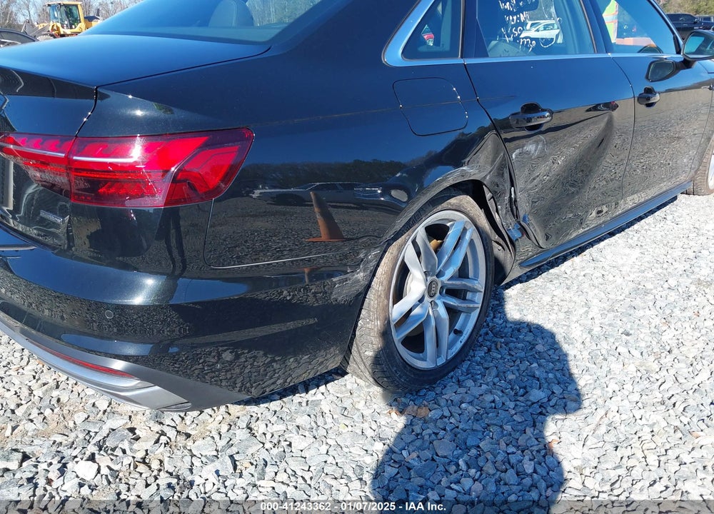 2024 AUDI A4 PREMIUM PLUS 45 TFSI S LINE QUATTRO S TRONIC VIN: WAUEAAF41RN006700