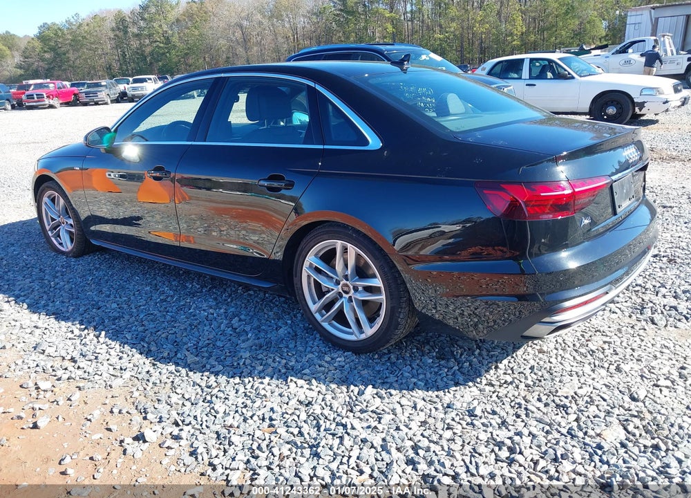 2024 AUDI A4 PREMIUM PLUS 45 TFSI S LINE QUATTRO S TRONIC VIN: WAUEAAF41RN006700
