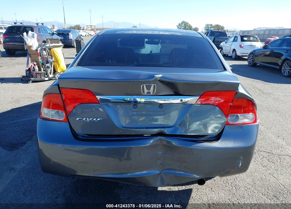 2010 HONDA CIVIC LX VIN: 19XFA1F55AE059148