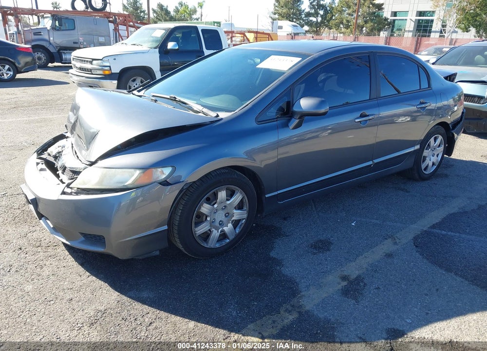2010 HONDA CIVIC LX VIN: 19XFA1F55AE059148