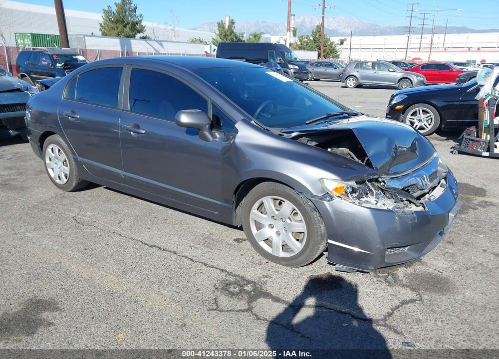 2010 HONDA CIVIC LX VIN: 19XFA1F55AE059148
