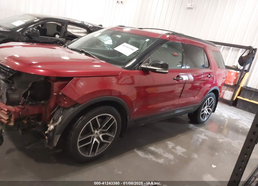 2017 FORD EXPLORER SPORT VIN: 1FM5K8GT2HGD20319