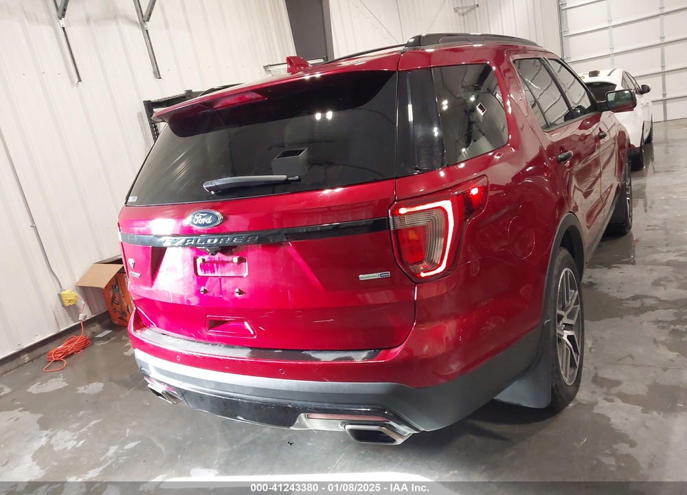 2017 FORD EXPLORER SPORT VIN: 1FM5K8GT2HGD20319