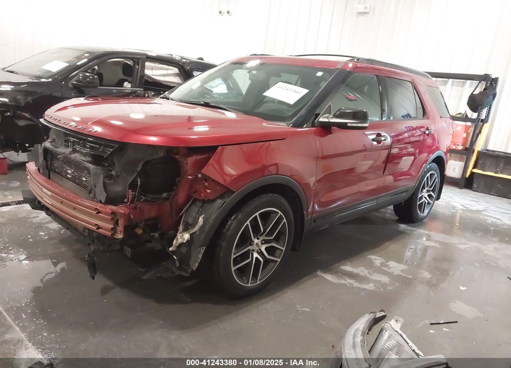2017 FORD EXPLORER SPORT VIN: 1FM5K8GT2HGD20319