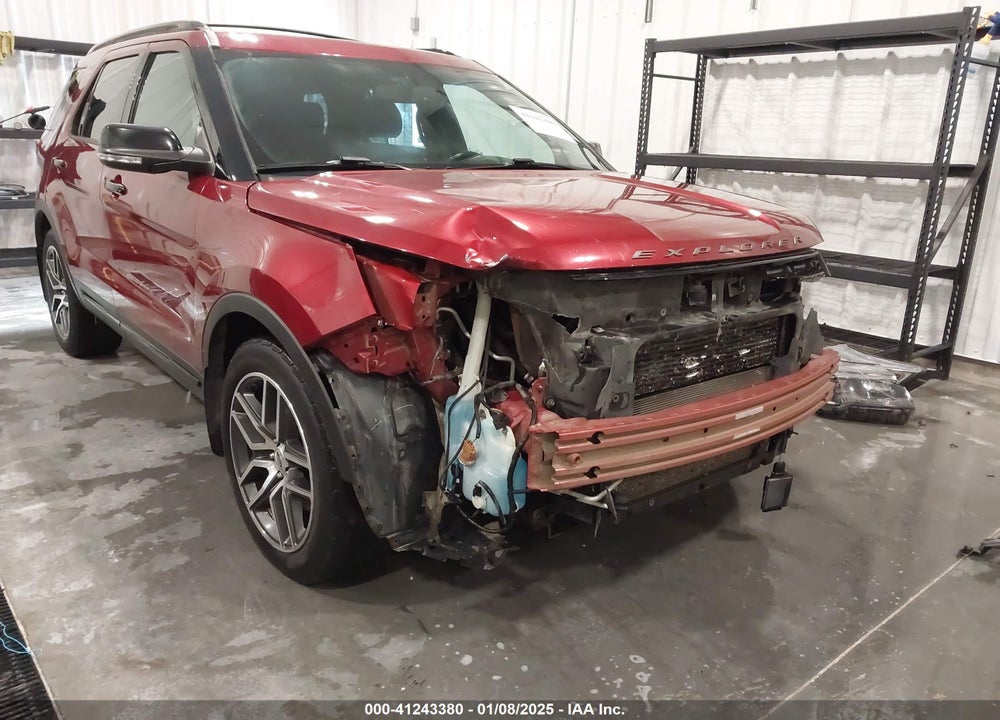 2017 FORD EXPLORER SPORT VIN: 1FM5K8GT2HGD20319
