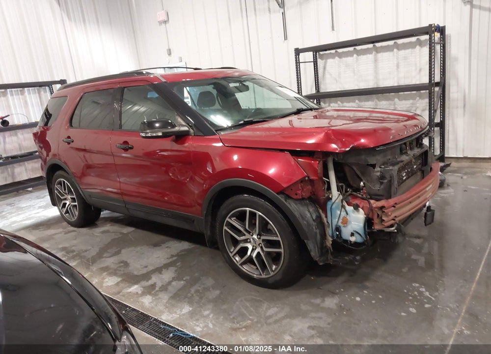 2017 FORD EXPLORER SPORT VIN: 1FM5K8GT2HGD20319