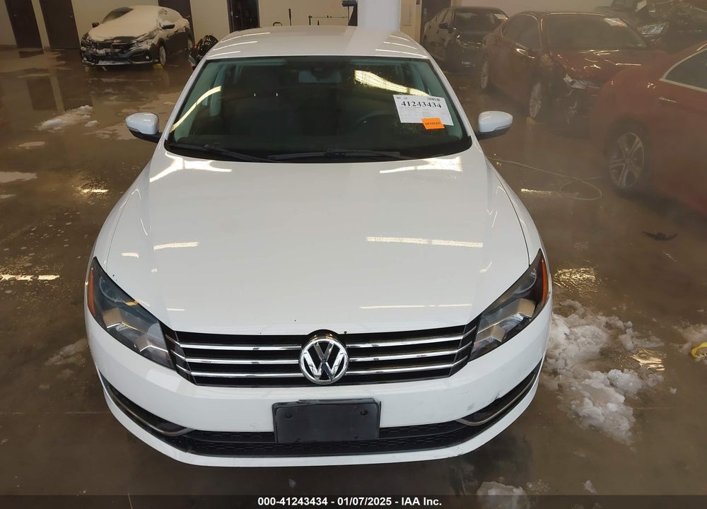 2012 VOLKSWAGEN PASSAT VIN: 1VWAH7A35CC107902