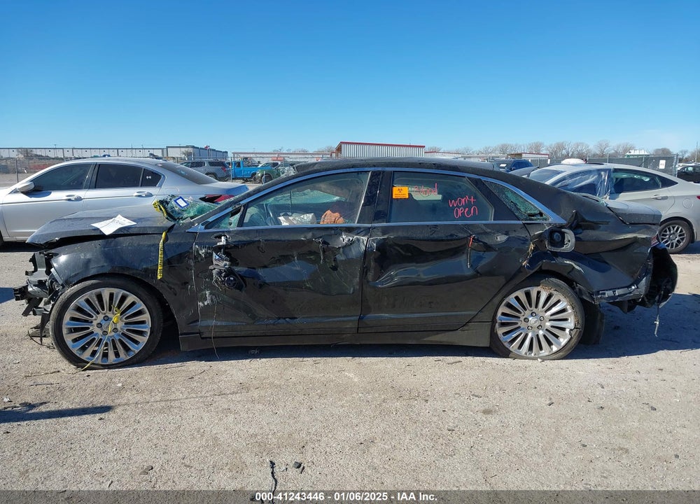 2016 LINCOLN MKZ VIN: 3LN6L2G90GR605188