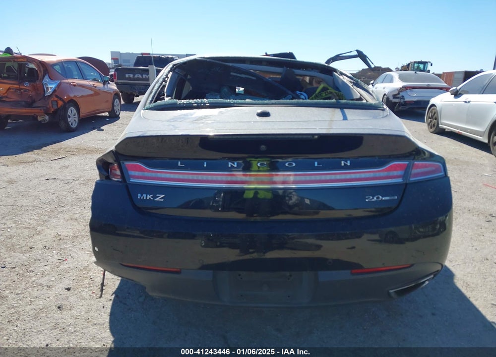 2016 LINCOLN MKZ VIN: 3LN6L2G90GR605188