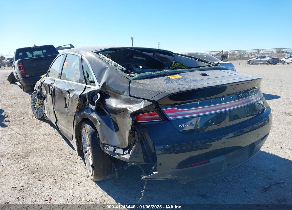 2016 LINCOLN MKZ VIN: 3LN6L2G90GR605188