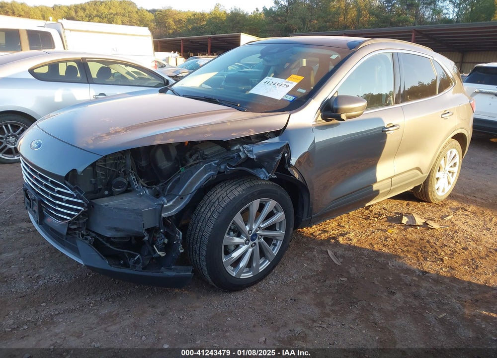 2021 FORD ESCAPE TITANIUM HYBRID VIN: 1FMCU0DZ1MUA29804