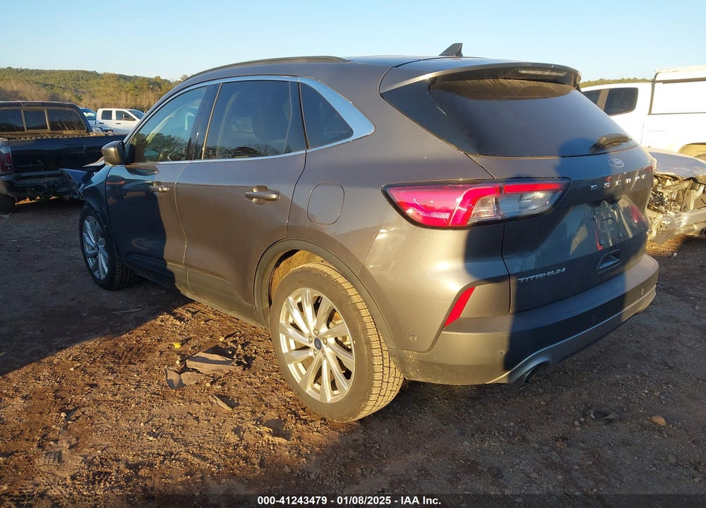2021 FORD ESCAPE TITANIUM HYBRID VIN: 1FMCU0DZ1MUA29804