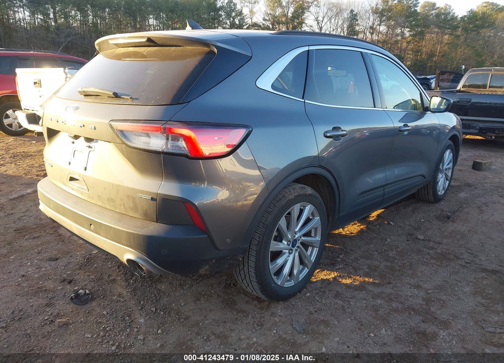 2021 FORD ESCAPE TITANIUM HYBRID VIN: 1FMCU0DZ1MUA29804