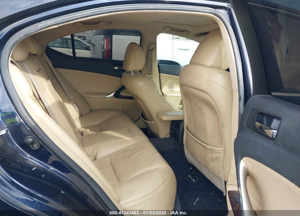 2008 LEXUS IS 250 VIN: JTHBK262685058974