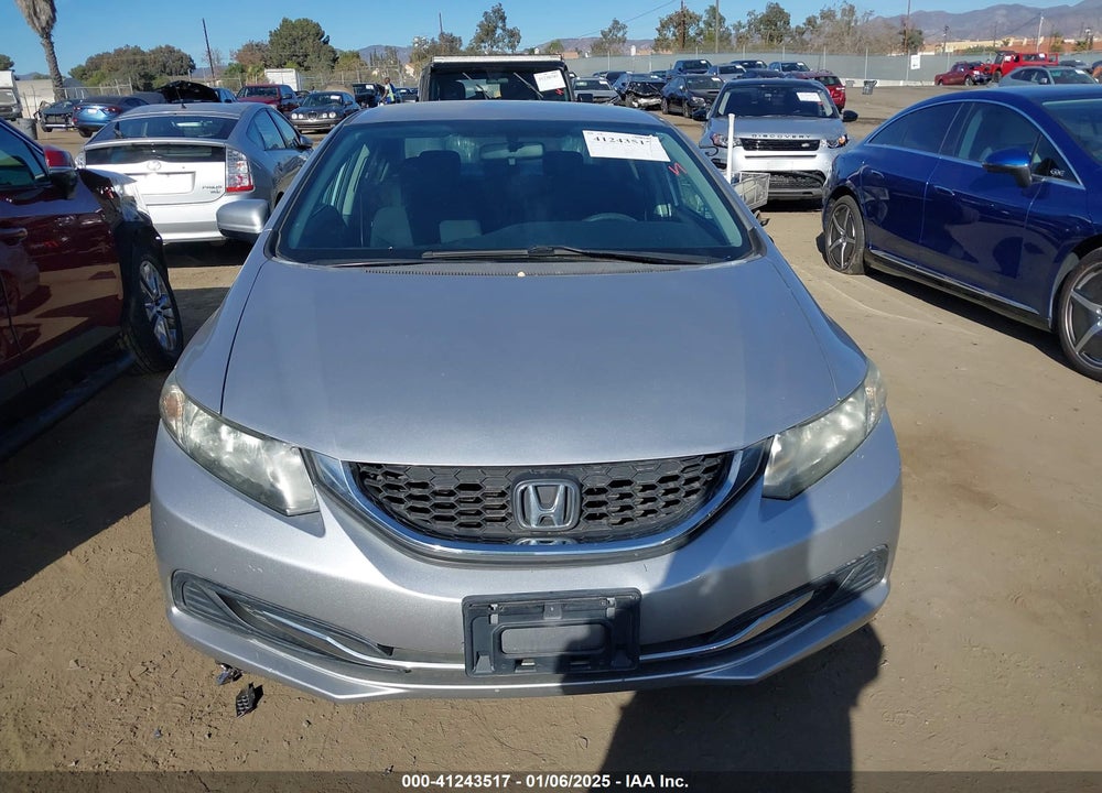 2015 HONDA CIVIC LX VIN: 19XFB2F54FE273753