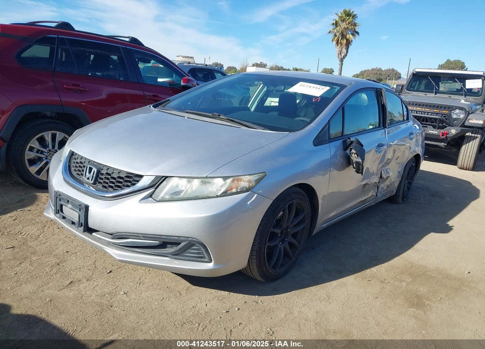 2015 HONDA CIVIC LX VIN: 19XFB2F54FE273753