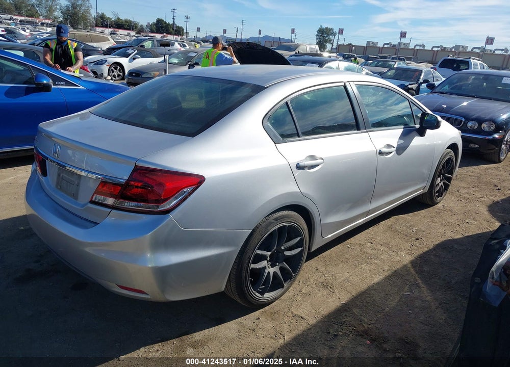 2015 HONDA CIVIC LX VIN: 19XFB2F54FE273753