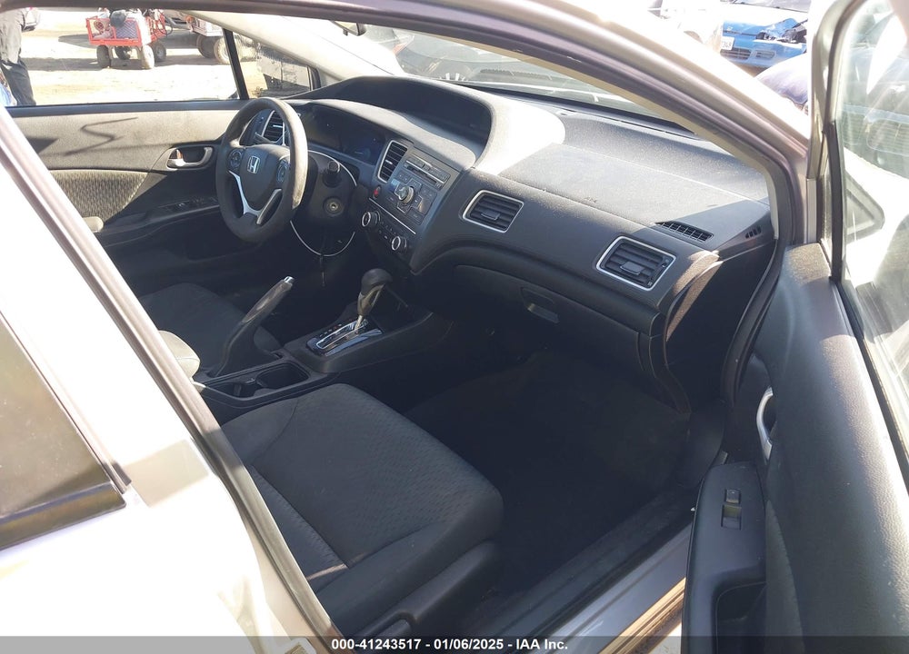 2015 HONDA CIVIC LX VIN: 19XFB2F54FE273753