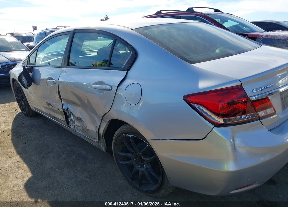 2015 HONDA CIVIC LX VIN: 19XFB2F54FE273753