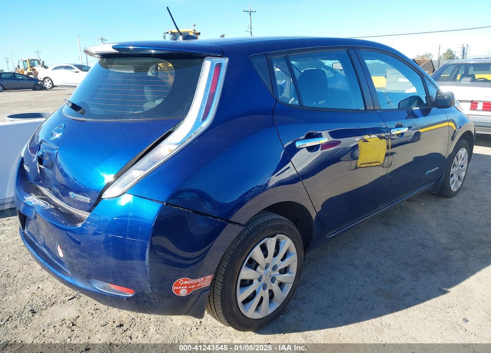 2017 NISSAN LEAF VIN: 1N4BZ0CP2HC307385