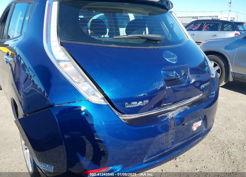 2017 NISSAN LEAF VIN: 1N4BZ0CP2HC307385