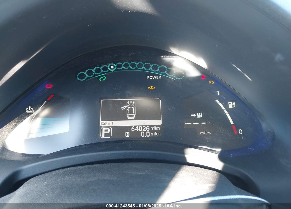 2017 NISSAN LEAF VIN: 1N4BZ0CP2HC307385