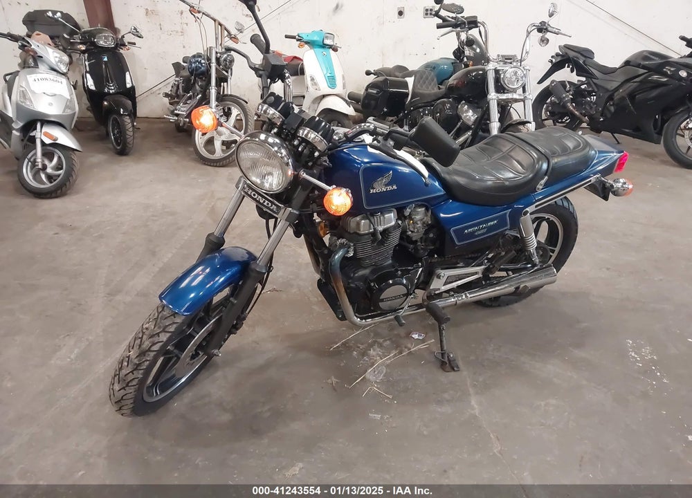 1986 HONDA CB450 SC VIN: JH2PC0556GM400326