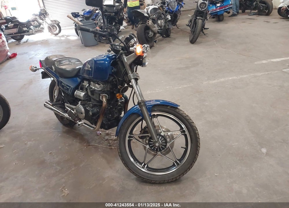 1986 HONDA CB450 SC VIN: JH2PC0556GM400326