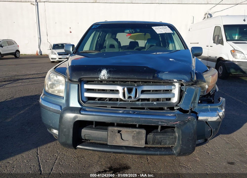 2007 HONDA PILOT EX-L VIN: 2HKYF18697H540993