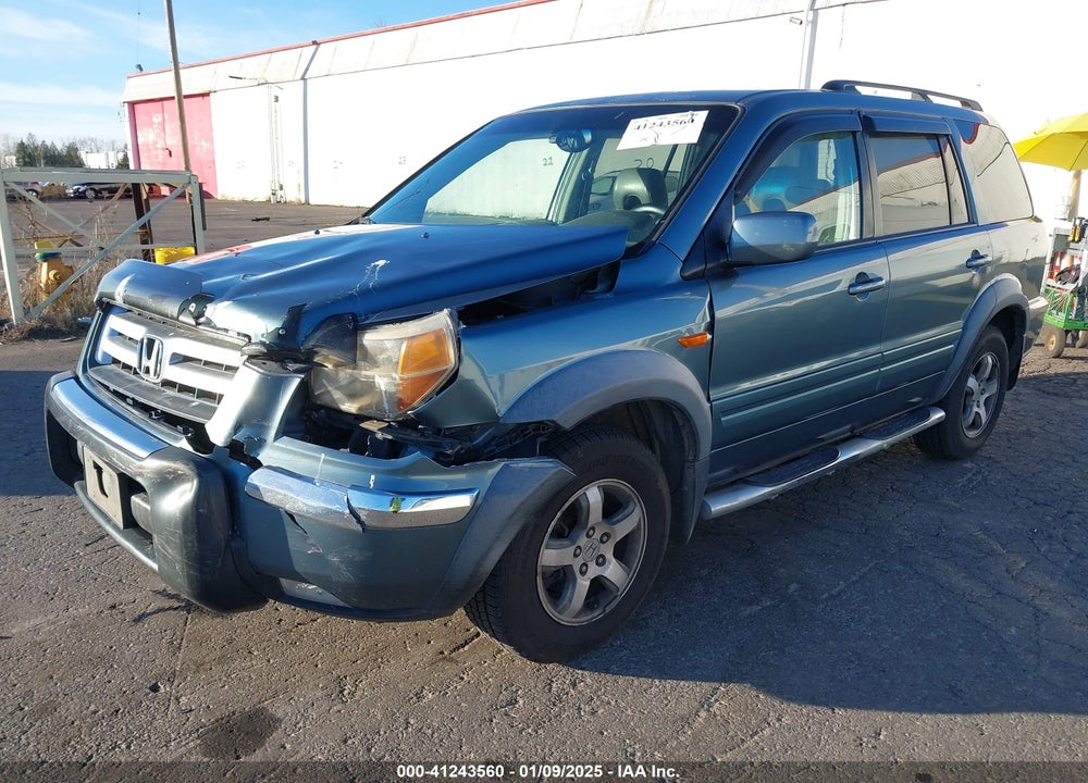 2007 HONDA PILOT EX-L VIN: 2HKYF18697H540993