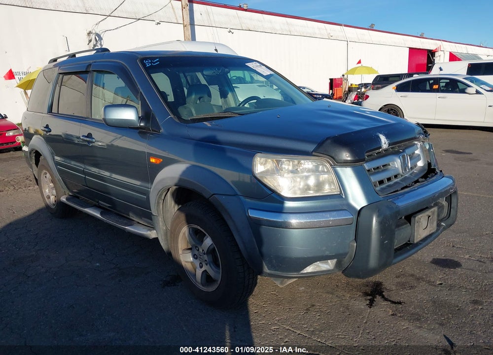 2007 HONDA PILOT EX-L VIN: 2HKYF18697H540993