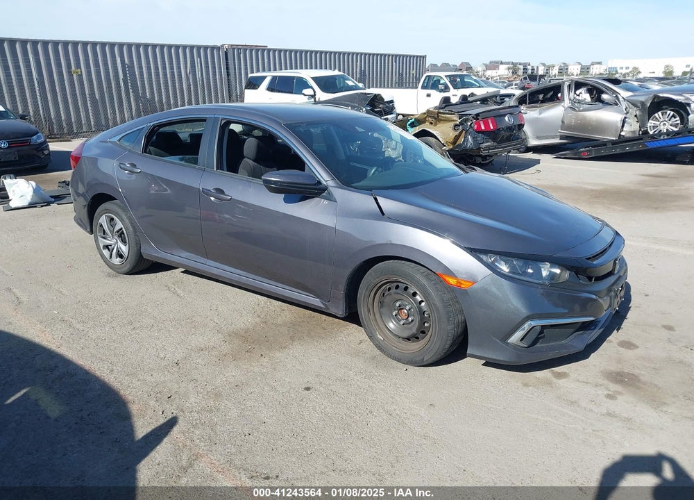 2020 HONDA CIVIC LX VIN: 2HGFC2F61LH511002