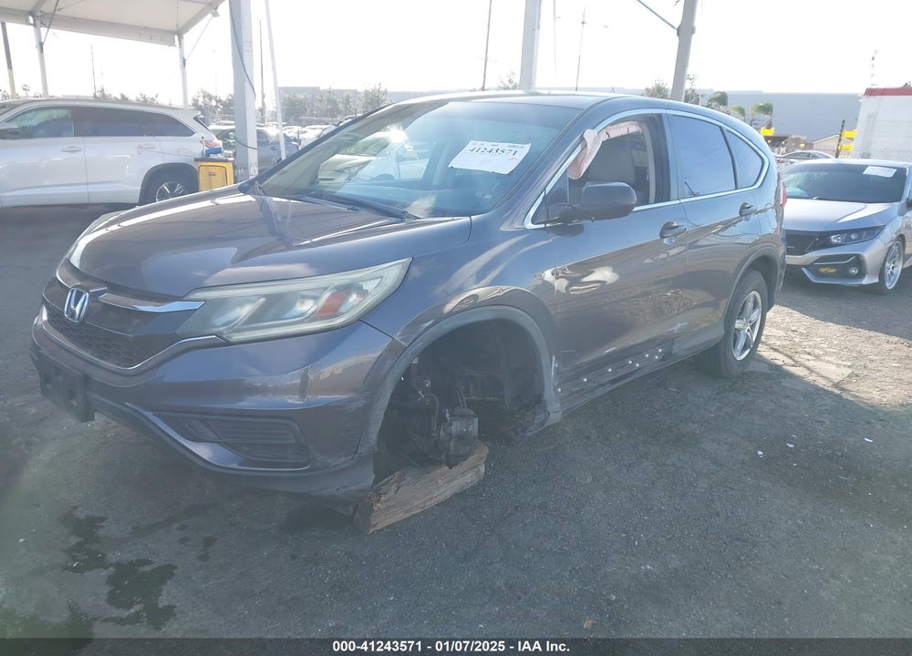 2015 HONDA CR-V LX VIN: 3CZRM3H37FG703864
